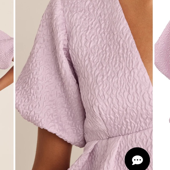 Venus Textured V-Neck Top Sz 4 - Picture 6 of 8